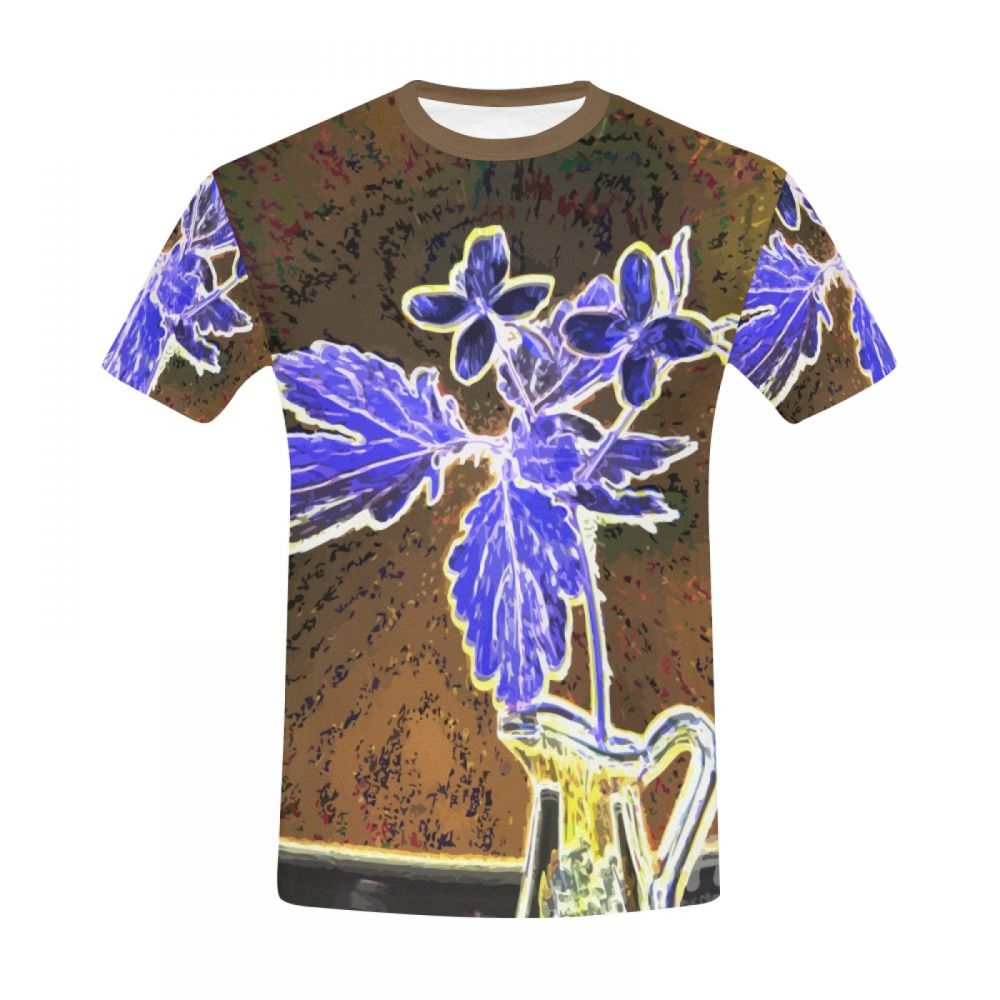 Herren Kunst-digital-geist-vase Kurzes T-shirt Luxemburg