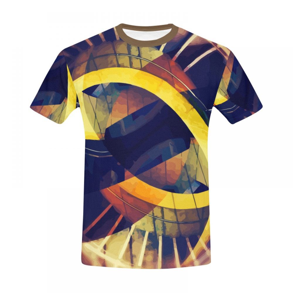 Herren Kosmisches Portal Für Digitale Kunst Kurzes T-shirt Luxemburg