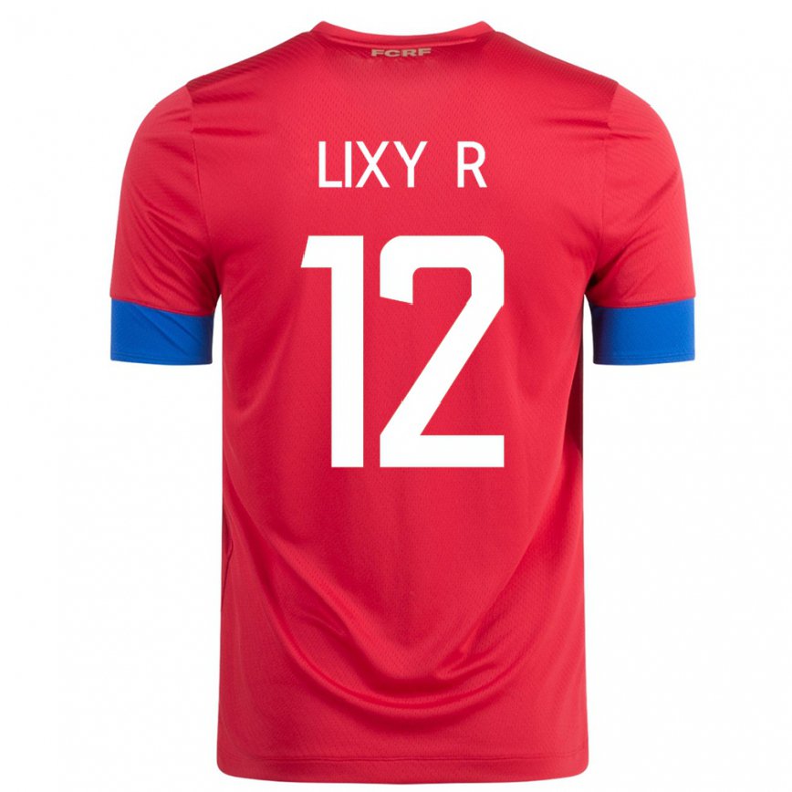Herren Costa-ricanische Lixy Rodriguez #12 Rot Heimtrikot Trikot 22-24 Luxemburg