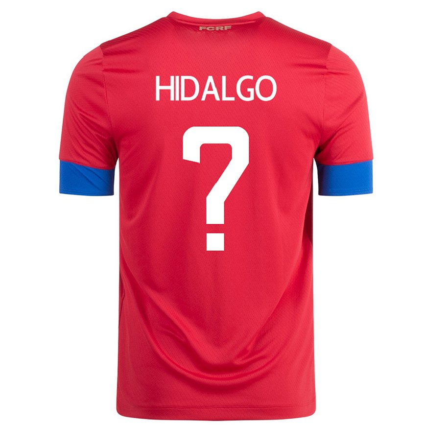 Herren Costa-ricanische Pablo Hidalgo #0 Rot Heimtrikot Trikot 22-24 Luxemburg
