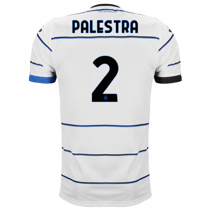 Kinder Fußball Marco Palestra #2 Weiß Auswärtstrikot Trikot 2023/24 T-Shirt Luxemburg