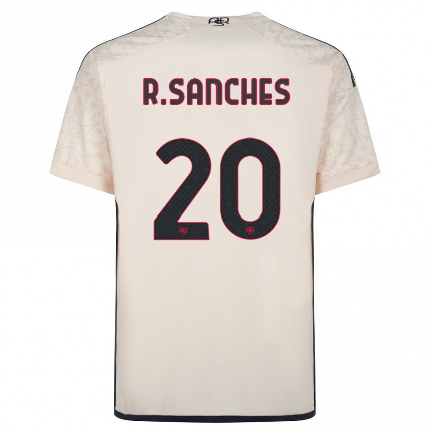 Herren Fußball Renato Sanches #20 Cremefarben Auswärtstrikot Trikot 2023/24 T-Shirt Luxemburg