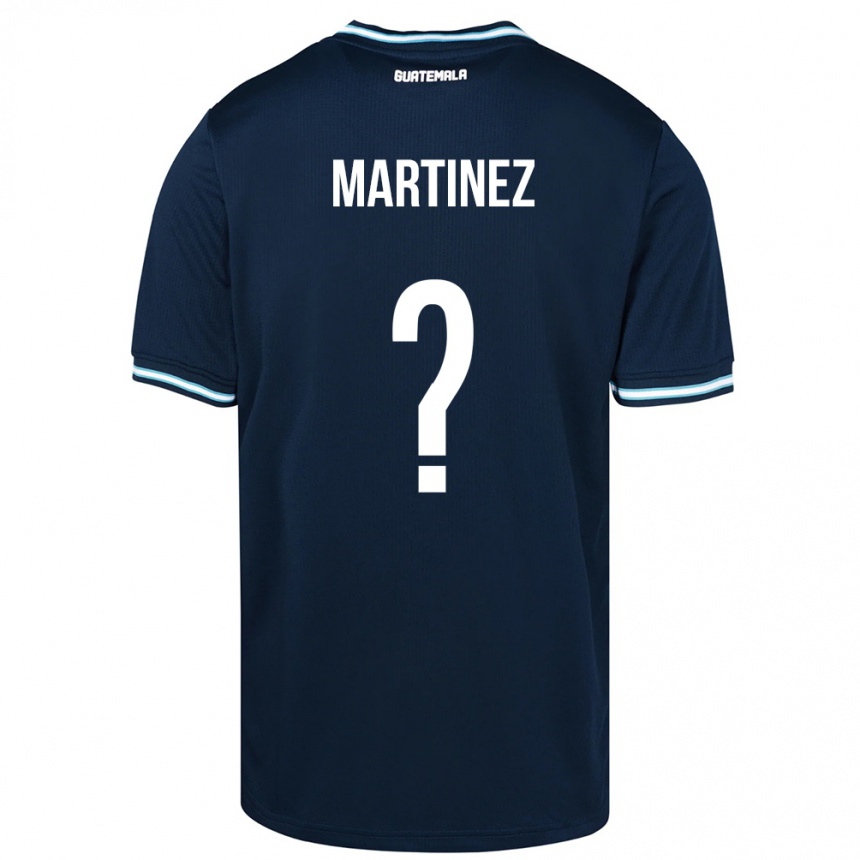 Kinder Fußball Guatemala José Carlos Martinez #0 Blau Auswärtstrikot Trikot 24-26 T-Shirt Luxemburg