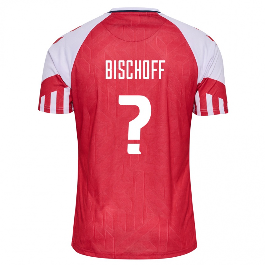 Herren Fußball Dänische Clement Bischoff #0 Rot Heimtrikot Trikot 24-26 T-Shirt Luxemburg