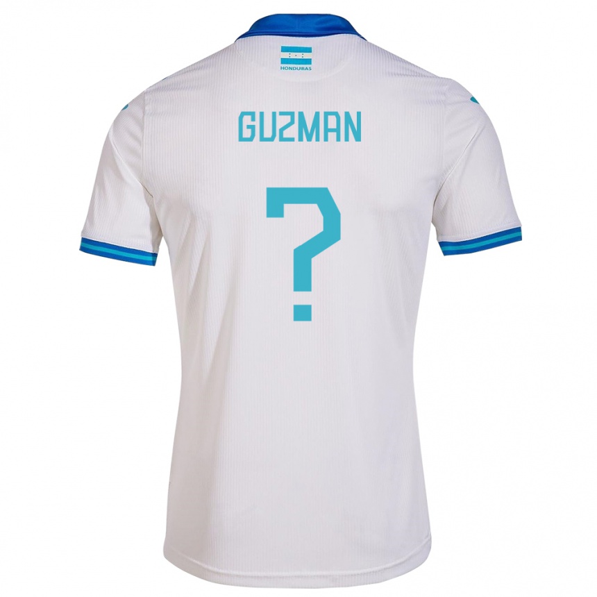 Damen Fußball Honduras Mariana Guzman #0 Weiß Heimtrikot Trikot 24-26 T-Shirt Luxemburg