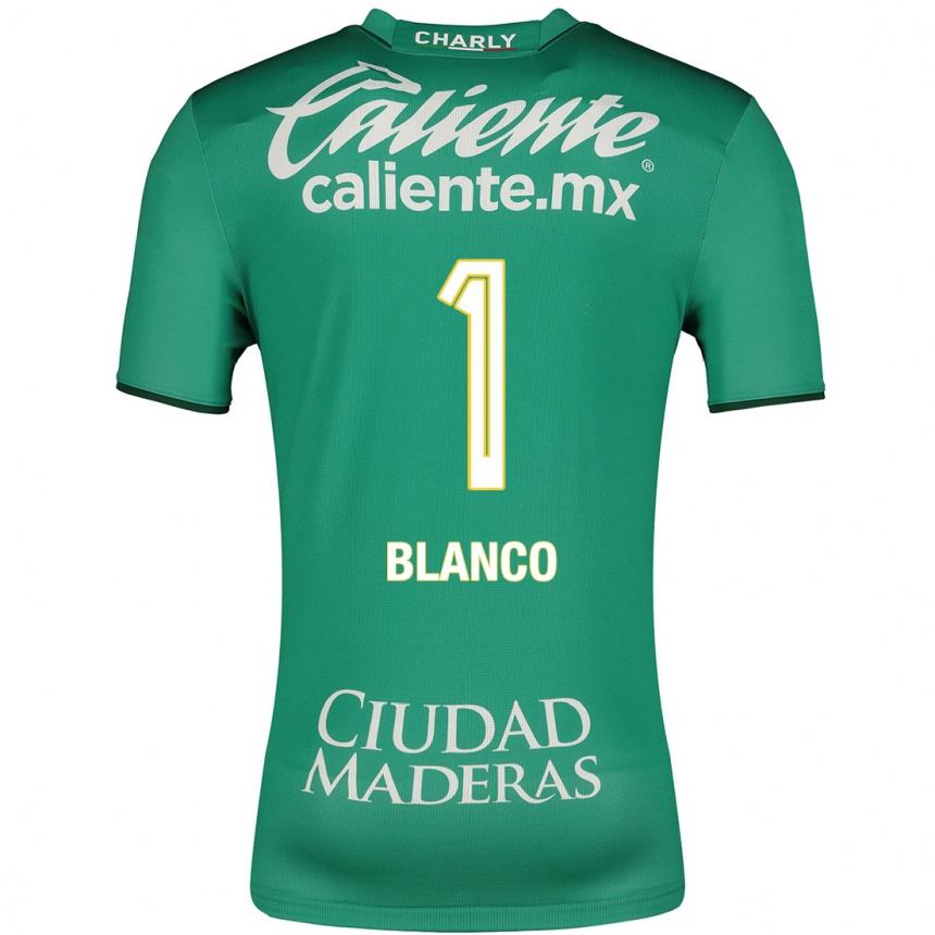 Kinder Fußball Alfonso Blanco #1 Grün Heimtrikot Trikot 2023/24 T-Shirt Luxemburg