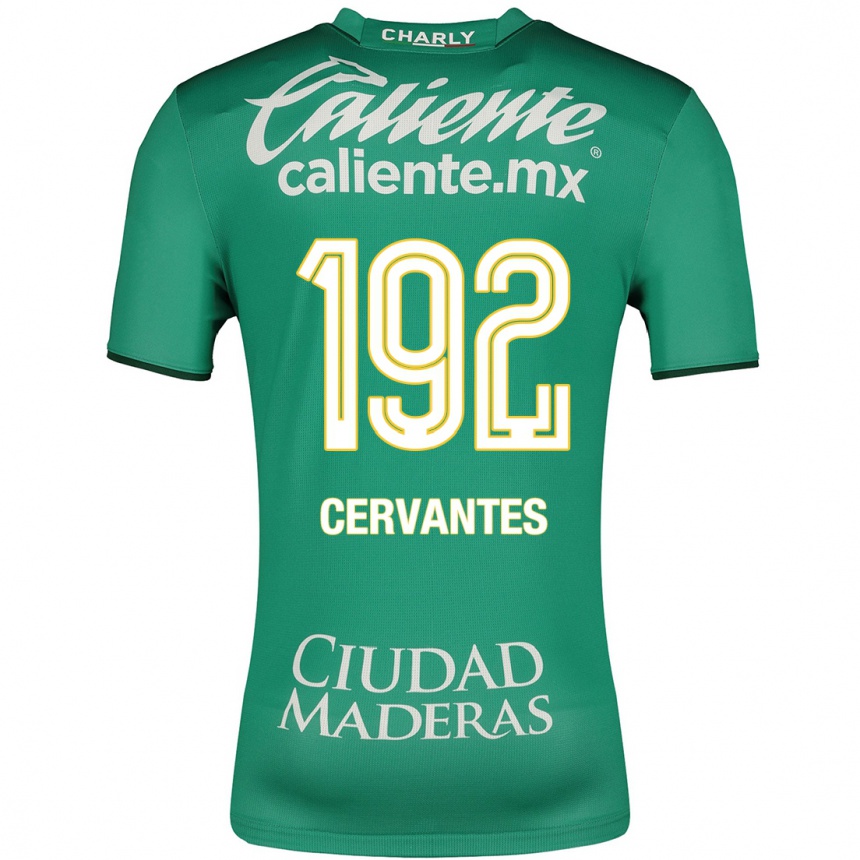 Kinder Fußball Luis Cervantes #192 Grün Heimtrikot Trikot 2023/24 T-Shirt Luxemburg