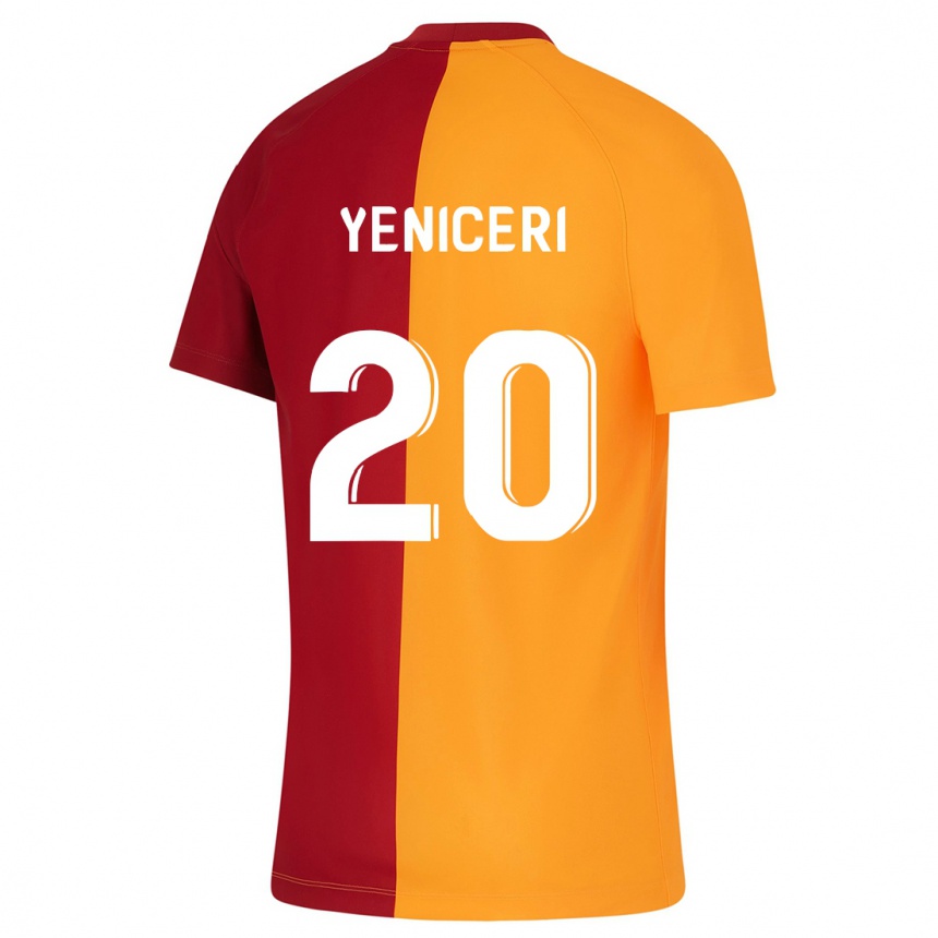 Kinder Fußball Berna Yeniçeri #20 Orangefarben Heimtrikot Trikot 2023/24 T-Shirt Luxemburg