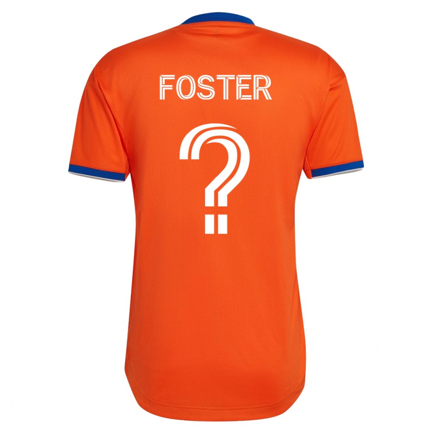 Kinder Fußball Isaiah Foster #0 Weiß Auswärtstrikot Trikot 2023/24 T-Shirt Luxemburg