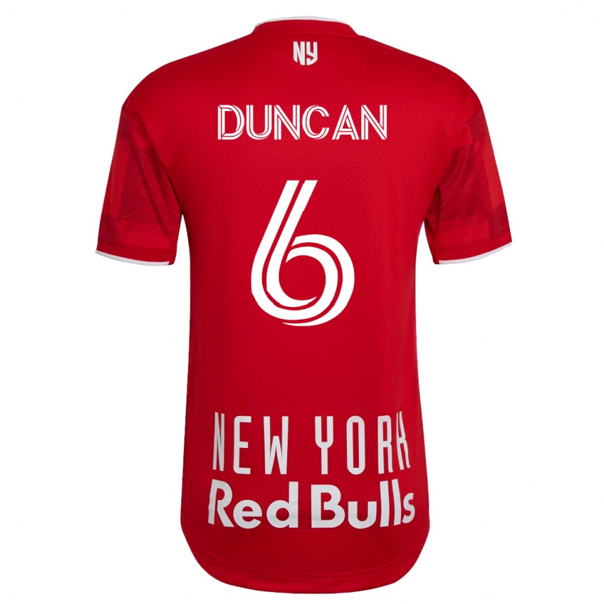 Kinder Fußball Kyle Duncan #6 Beige-Gold Auswärtstrikot Trikot 2023/24 T-Shirt Luxemburg