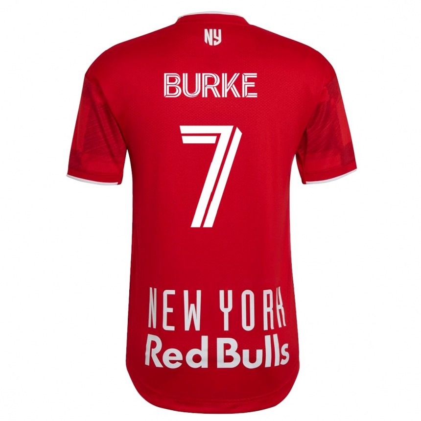 Kinder Fußball Cory Burke #7 Beige-Gold Auswärtstrikot Trikot 2023/24 T-Shirt Luxemburg