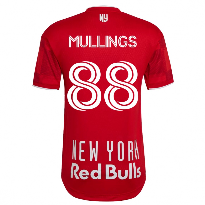 Kinder Fußball O'vonte Mullings #88 Beige-Gold Auswärtstrikot Trikot 2023/24 T-Shirt Luxemburg