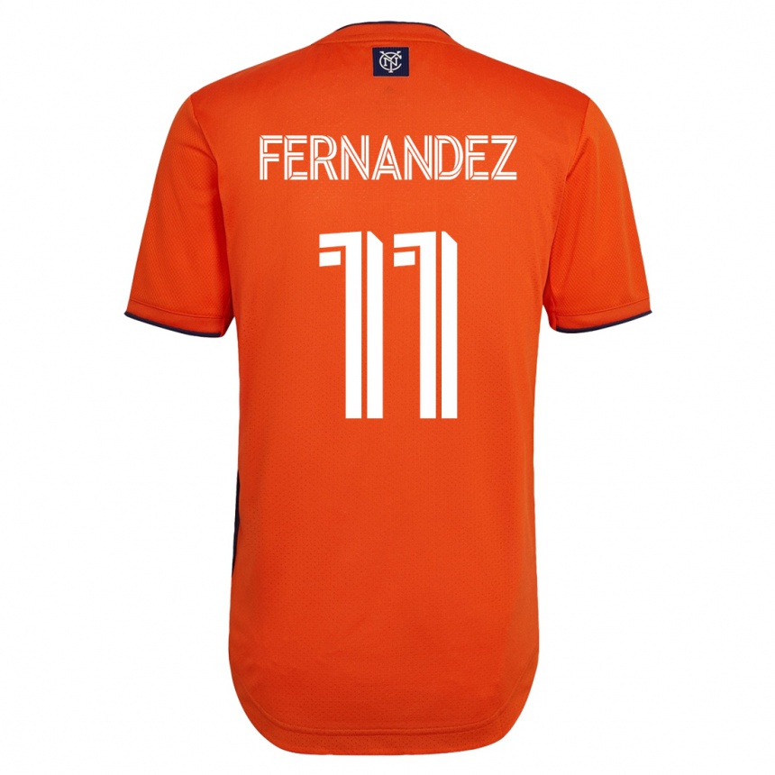 Kinder Fußball Julián Fernández #11 Schwarz Auswärtstrikot Trikot 2023/24 T-Shirt Luxemburg