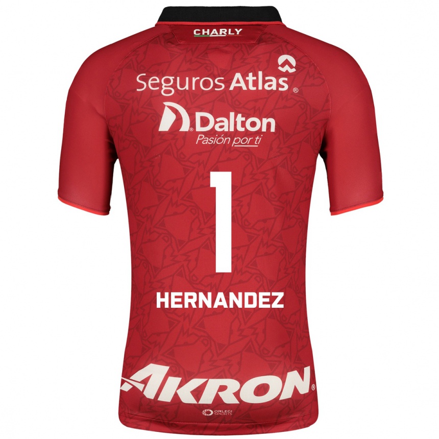 Kinder Fußball José Hernández #1 Rot Auswärtstrikot Trikot 2023/24 T-Shirt Luxemburg