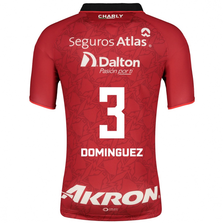 Kinder Fußball Idekel Domínguez #3 Rot Auswärtstrikot Trikot 2023/24 T-Shirt Luxemburg