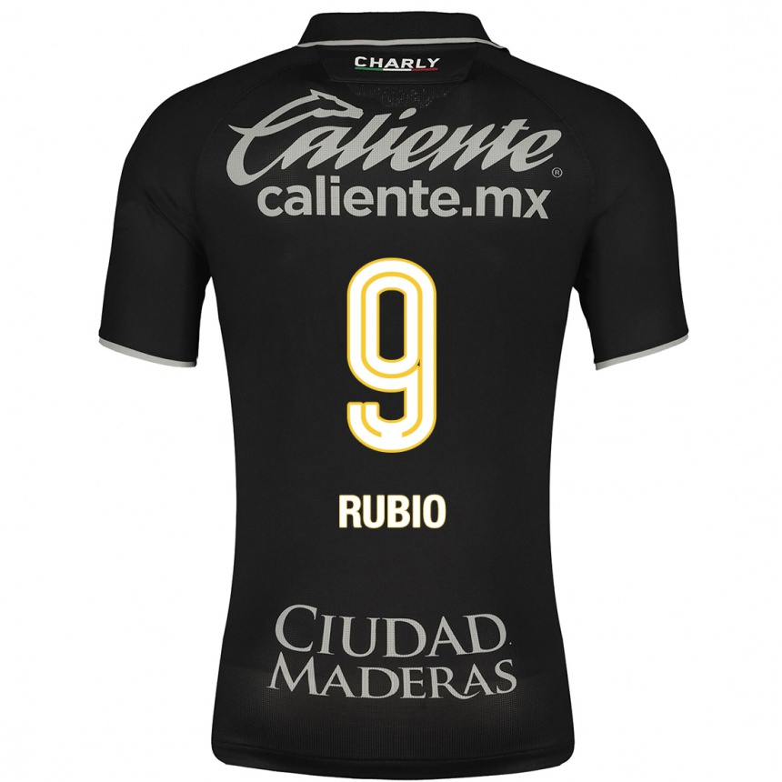 Kinder Fußball Brian Rubio #9 Schwarz Auswärtstrikot Trikot 2023/24 T-Shirt Luxemburg