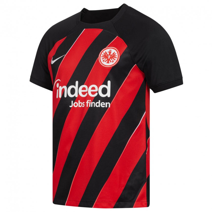 Herren Fußball Willian Pacho #3 Rot Schwarz Heimtrikot Trikot 2023/24 T-Shirt Luxemburg