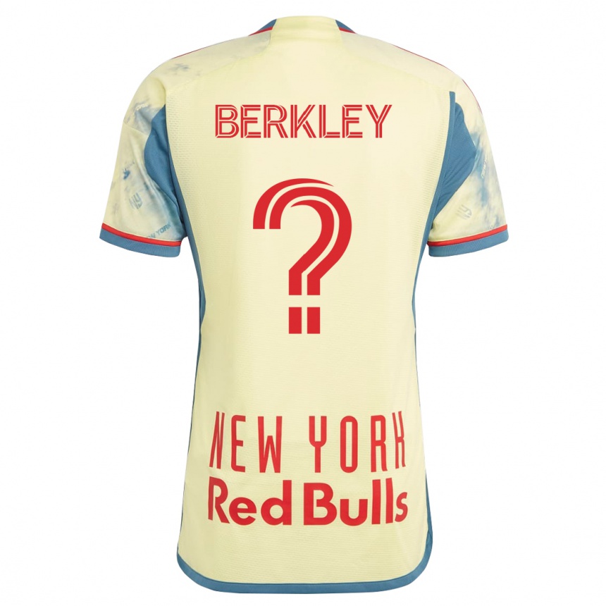Herren Fußball Copeland Berkley #0 Gelb Heimtrikot Trikot 2023/24 T-Shirt Luxemburg
