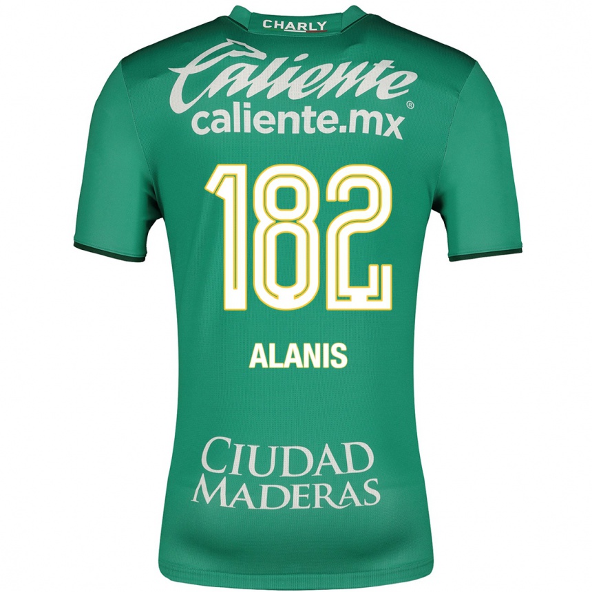 Herren Fußball Alejandro Alanís #182 Grün Heimtrikot Trikot 2023/24 T-Shirt Luxemburg