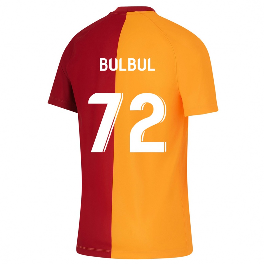 Herren Fußball Ali Turap Bülbül #72 Orangefarben Heimtrikot Trikot 2023/24 T-Shirt Luxemburg