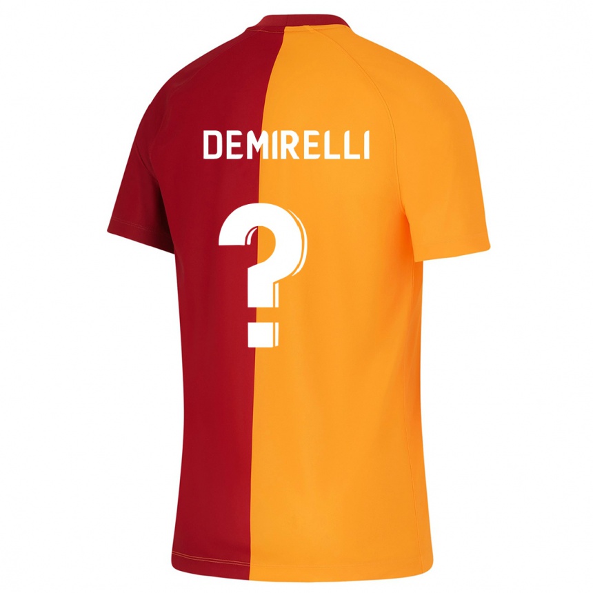 Herren Fußball Ahmet Demirelli #0 Orangefarben Heimtrikot Trikot 2023/24 T-Shirt Luxemburg