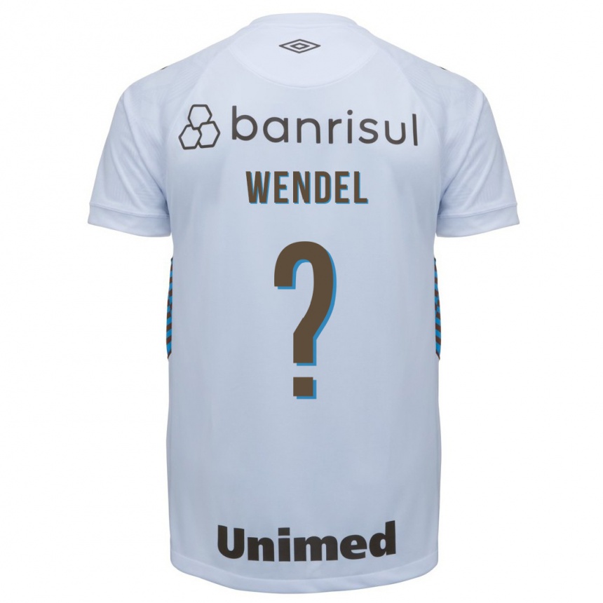 Herren Fußball Wendel #0 Weiß Auswärtstrikot Trikot 2023/24 T-Shirt Luxemburg