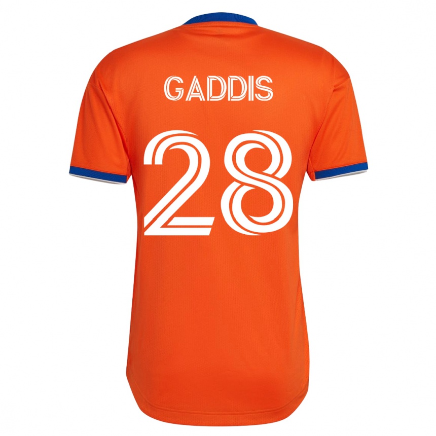 Herren Fußball Raymon Gaddis #28 Weiß Auswärtstrikot Trikot 2023/24 T-Shirt Luxemburg