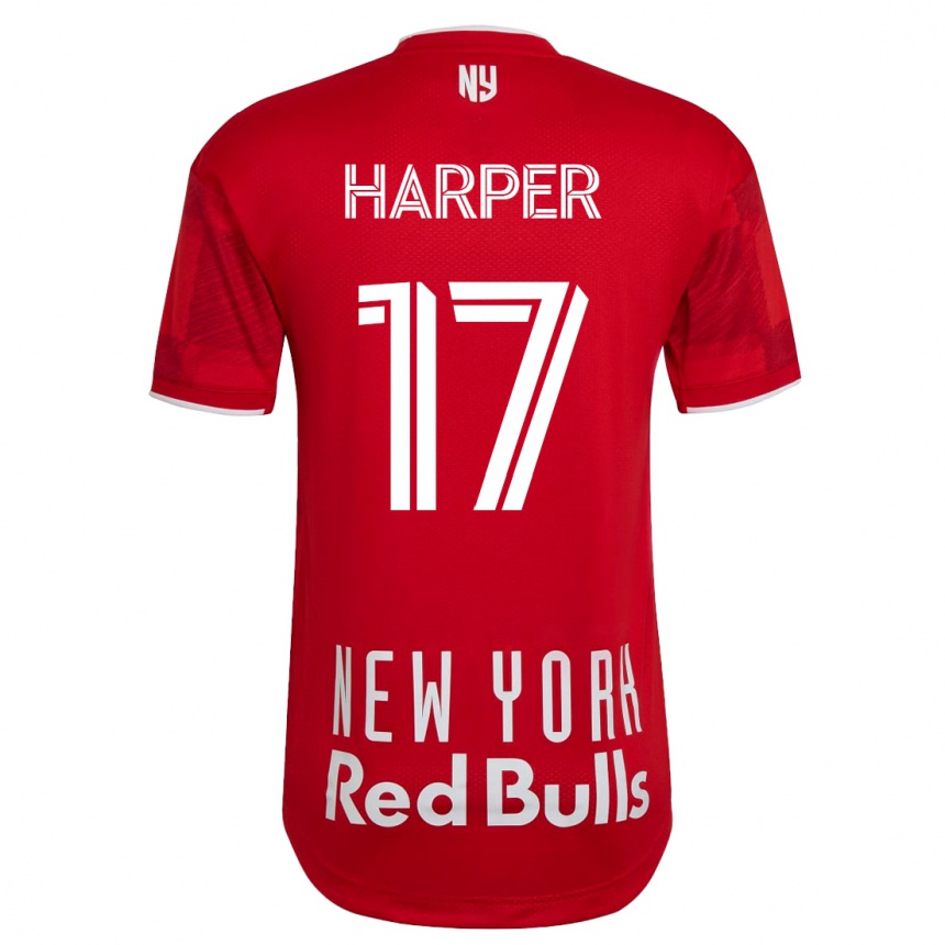 Herren Fußball Cameron Harper #17 Beige-Gold Auswärtstrikot Trikot 2023/24 T-Shirt Luxemburg