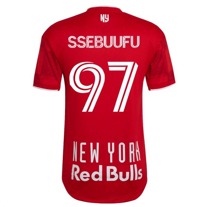 Herren Fußball Frank Ssebuufu #97 Beige-Gold Auswärtstrikot Trikot 2023/24 T-Shirt Luxemburg