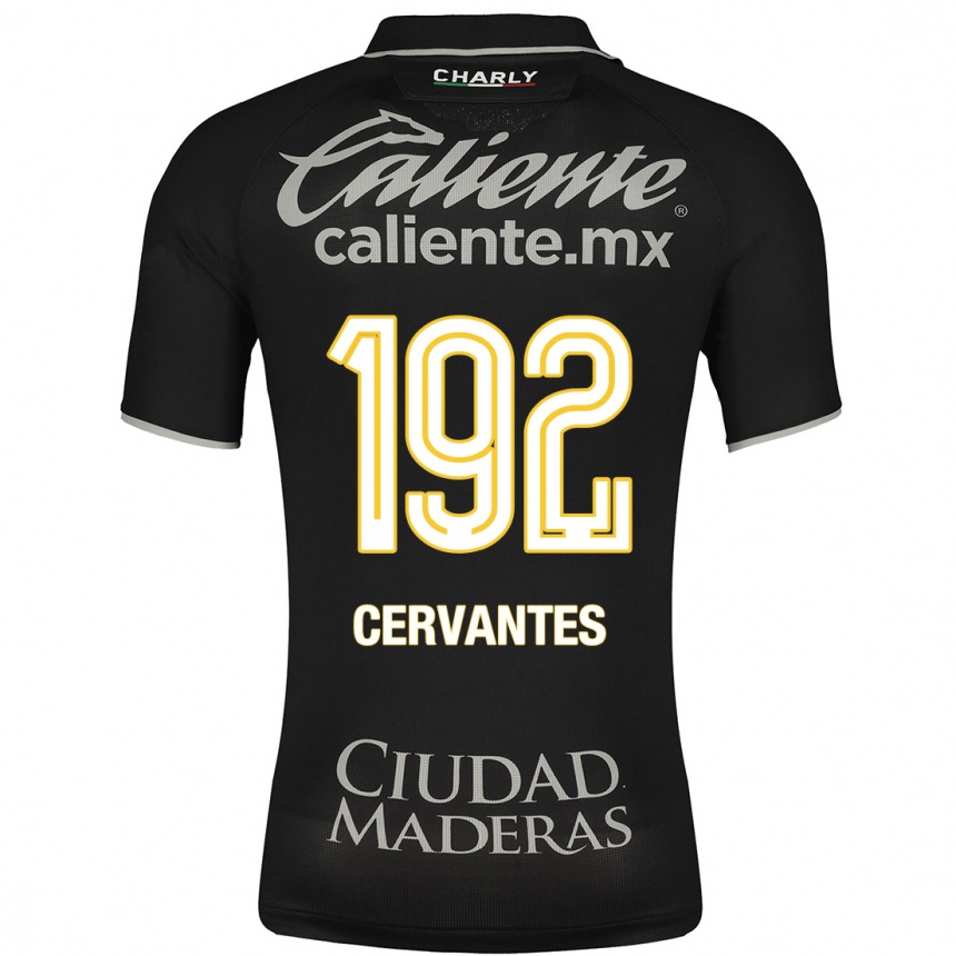 Herren Fußball Luis Cervantes #192 Schwarz Auswärtstrikot Trikot 2023/24 T-Shirt Luxemburg