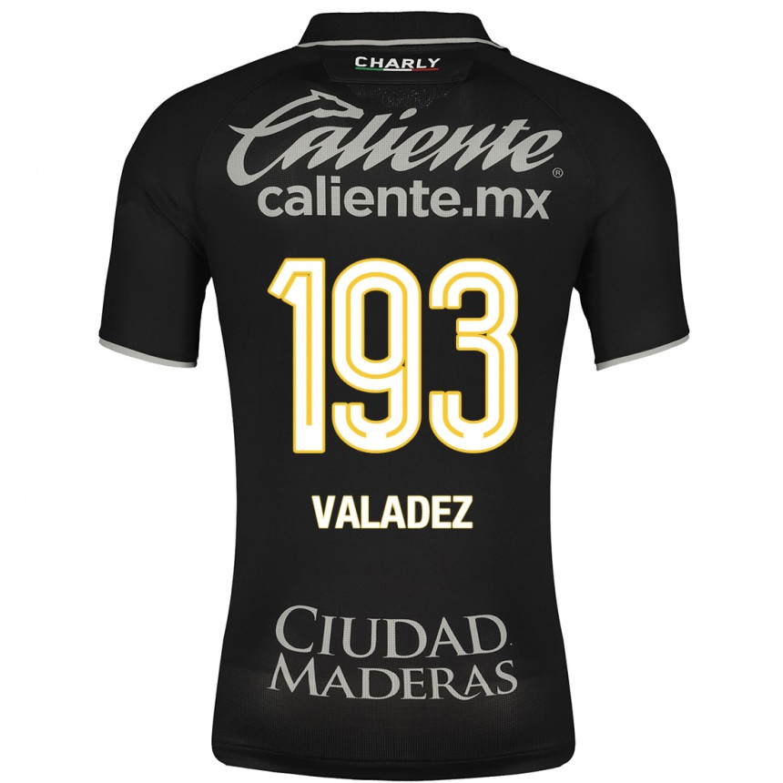 Herren Fußball Luis Valadez #193 Schwarz Auswärtstrikot Trikot 2023/24 T-Shirt Luxemburg
