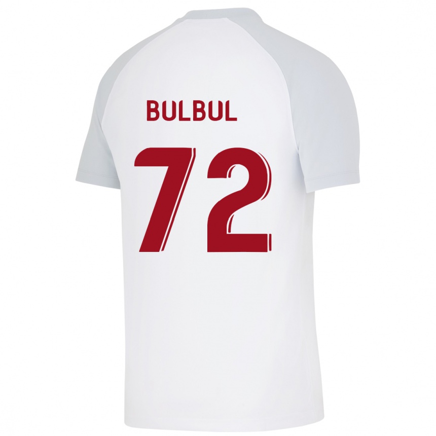 Herren Fußball Ali Turap Bülbül #72 Weiß Auswärtstrikot Trikot 2023/24 T-Shirt Luxemburg