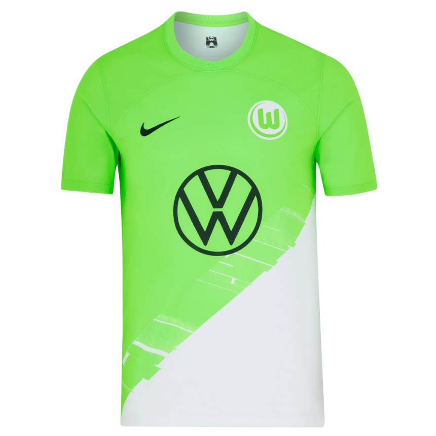 Damen Fußball Adrian Doci #22 Grün Heimtrikot Trikot 2023/24 T-Shirt Luxemburg