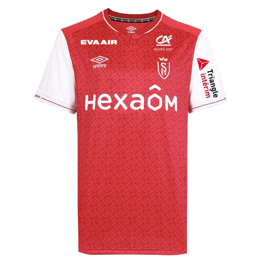 Damen Fußball Antonin Marsin #0 Rot Heimtrikot Trikot 2023/24 T-Shirt Luxemburg