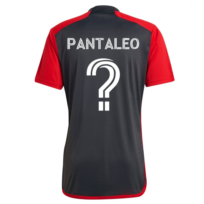 Damen Fußball Adamo Pantaleo #0 Grau Heimtrikot Trikot 2023/24 T-Shirt Luxemburg