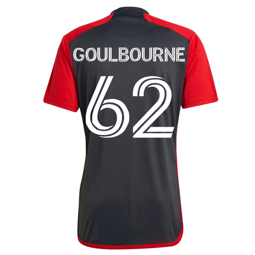 Damen Fußball Rohan Goulbourne #62 Grau Heimtrikot Trikot 2023/24 T-Shirt Luxemburg