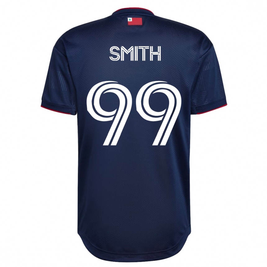 Damen Fußball Jordan Adebayo-Smith #99 Marine Heimtrikot Trikot 2023/24 T-Shirt Luxemburg