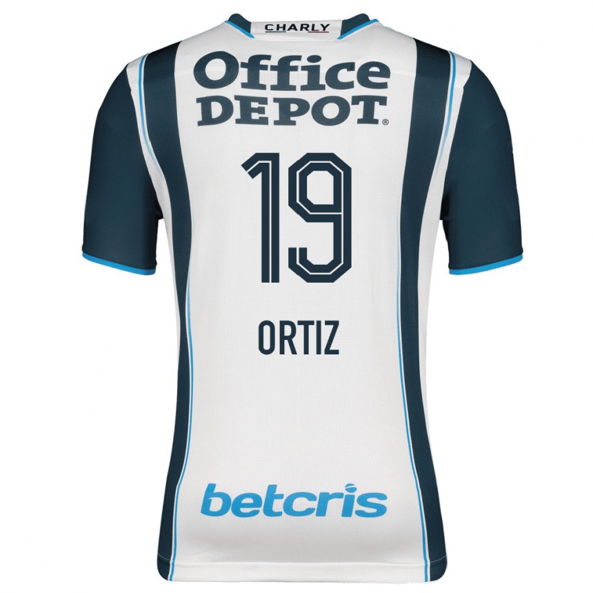 Damen Fußball Celso Ortiz #19 Marine Heimtrikot Trikot 2023/24 T-Shirt Luxemburg
