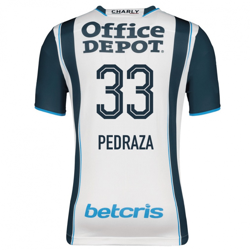 Damen Fußball Pedro Pedraza #33 Marine Heimtrikot Trikot 2023/24 T-Shirt Luxemburg