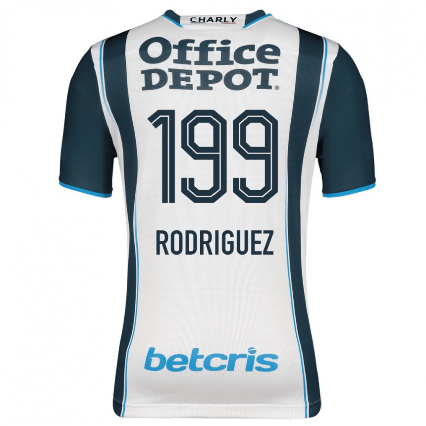 Damen Fußball Miguel Rodríguez #199 Marine Heimtrikot Trikot 2023/24 T-Shirt Luxemburg