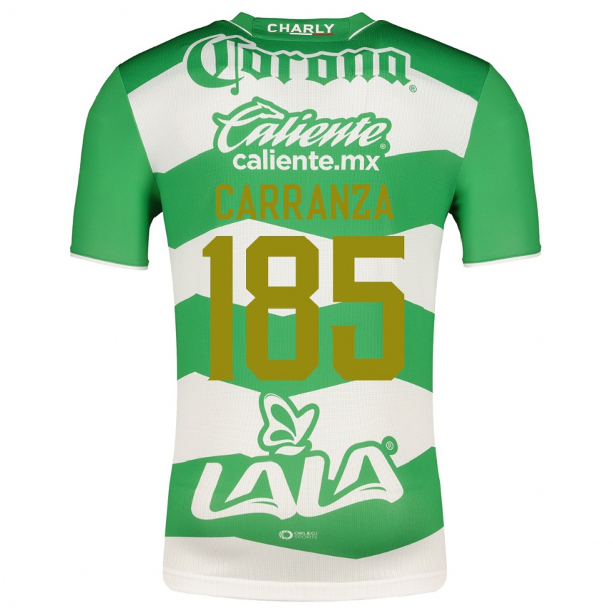 Damen Fußball Héctor Carranza #185 Grün Heimtrikot Trikot 2023/24 T-Shirt Luxemburg