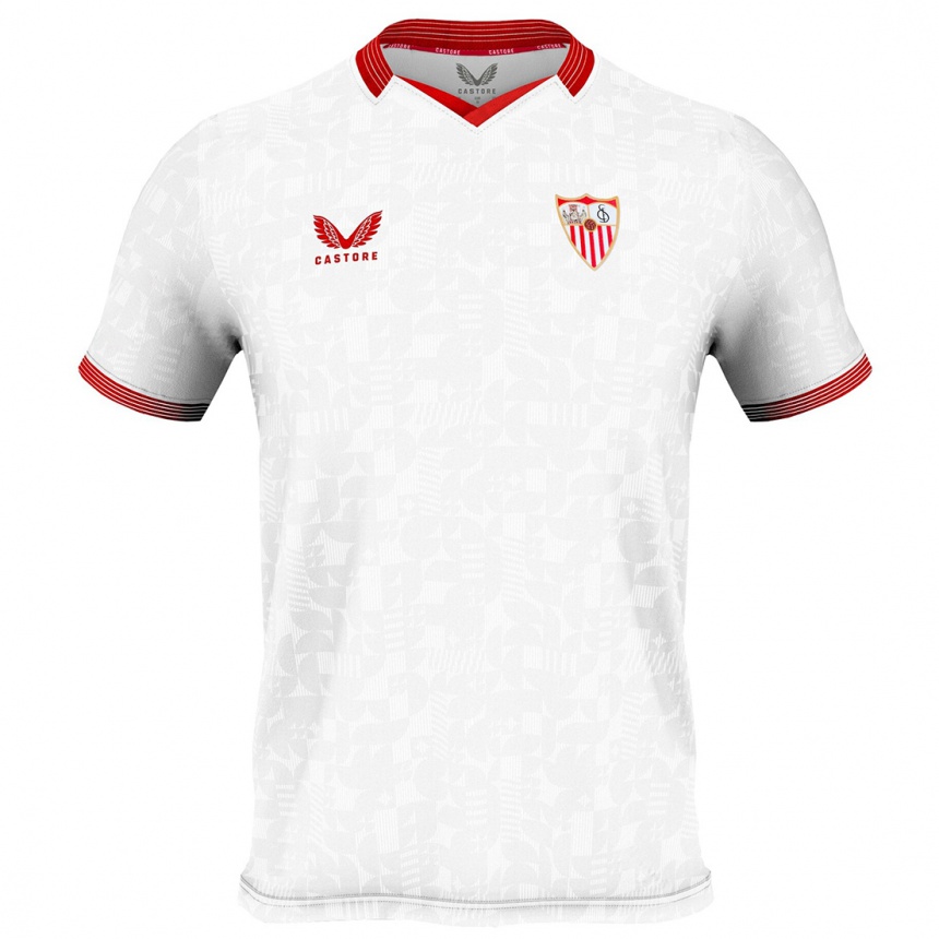 Damen Fußball Nemanja Gudelj #6 Weiß Heimtrikot Trikot 2023/24 T-Shirt Luxemburg
