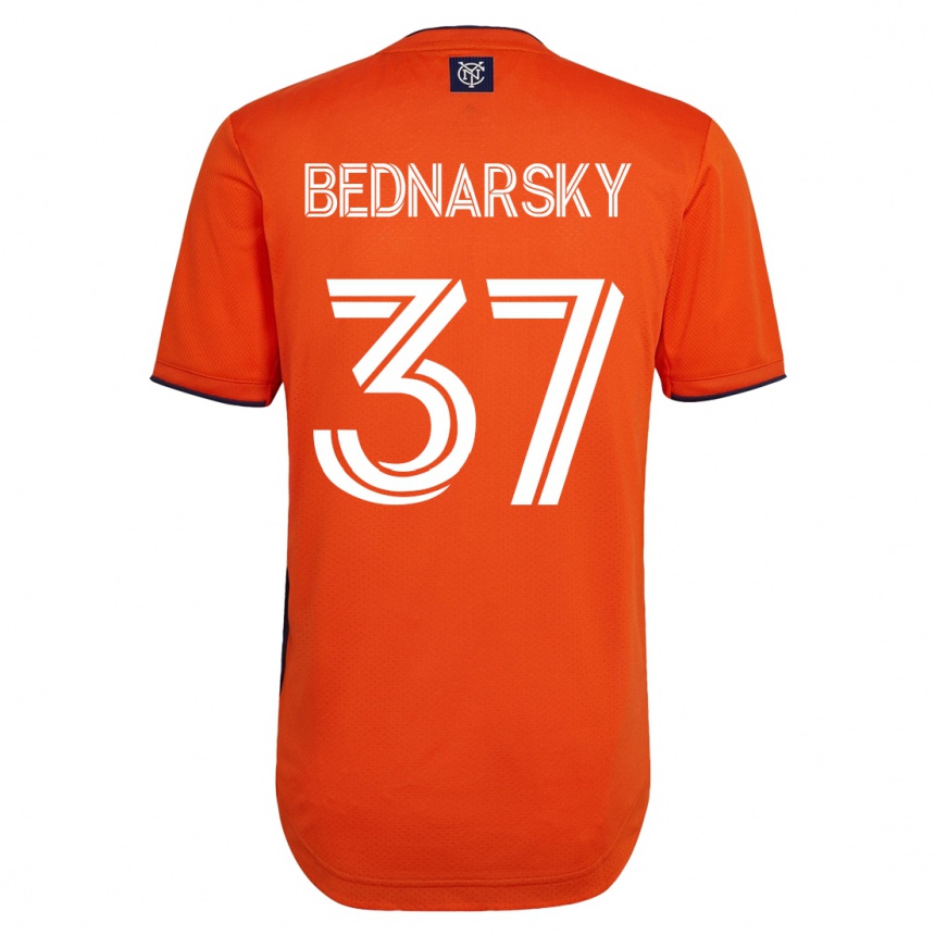 Damen Fußball Stevo Bednarsky #37 Schwarz Auswärtstrikot Trikot 2023/24 T-Shirt Luxemburg
