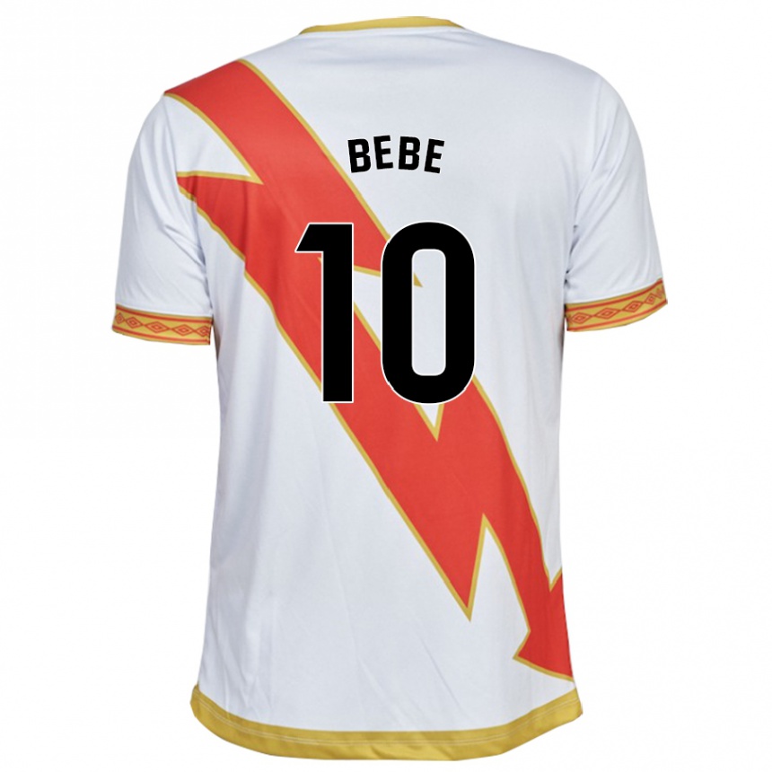 Kinder Fußball Bebé #10 Weiß Heimtrikot Trikot 2023/24 T-Shirt Luxemburg