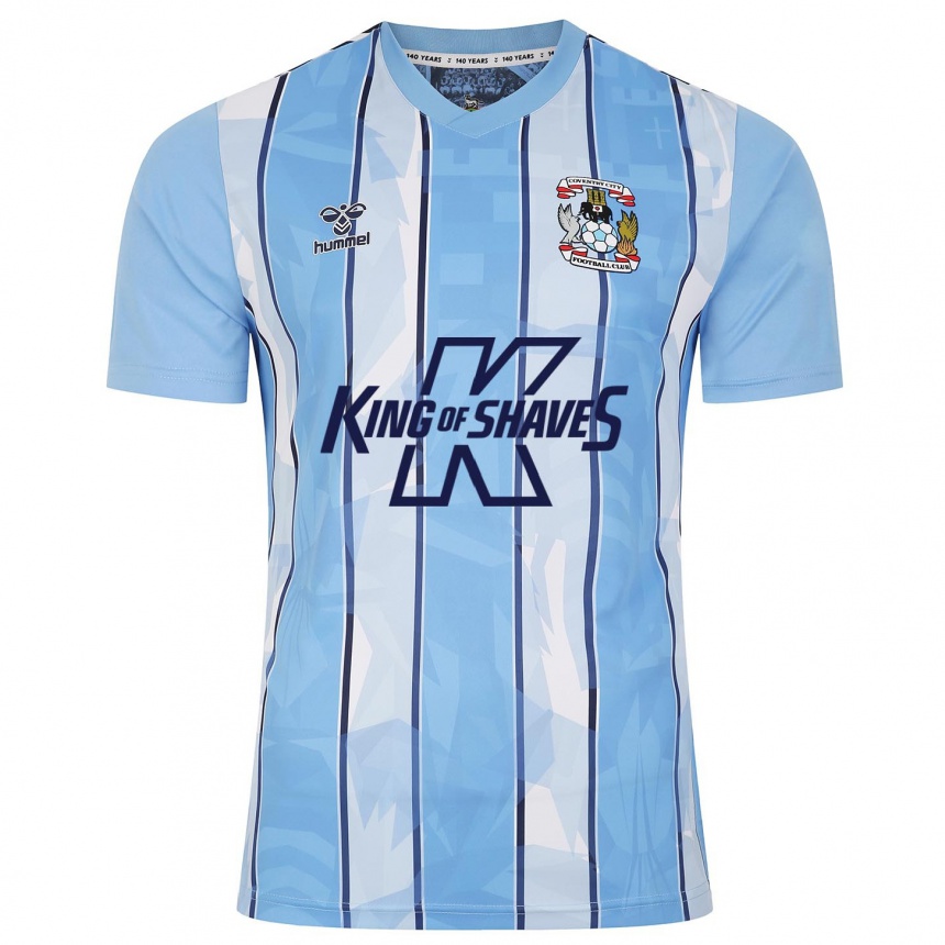 Kinder Fußball Liam Kelly #6 Himmelblau Heimtrikot Trikot 2023/24 T-Shirt Luxemburg