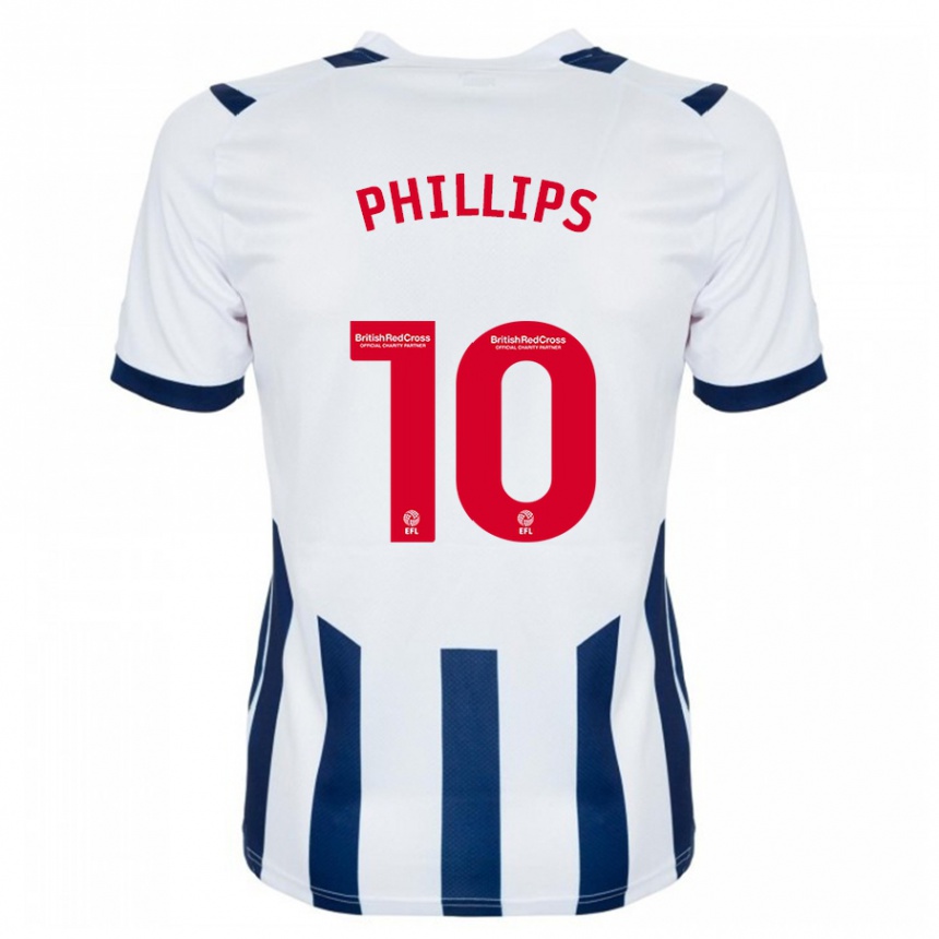 Kinder Fußball Matt Phillips #10 Weiß Heimtrikot Trikot 2023/24 T-Shirt Luxemburg