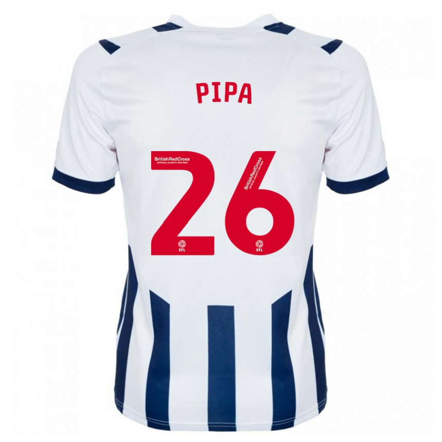 Kinder Fußball Pipa #26 Weiß Heimtrikot Trikot 2023/24 T-Shirt Luxemburg