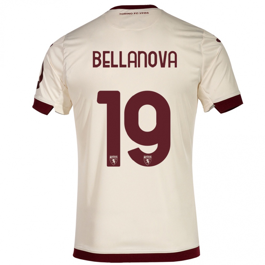 Kinder Fußball Raoul Bellanova #19 Sekt Auswärtstrikot Trikot 2023/24 T-Shirt Luxemburg