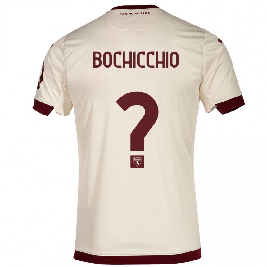 Kinder Fußball Francesco Bochicchio #0 Sekt Auswärtstrikot Trikot 2023/24 T-Shirt Luxemburg