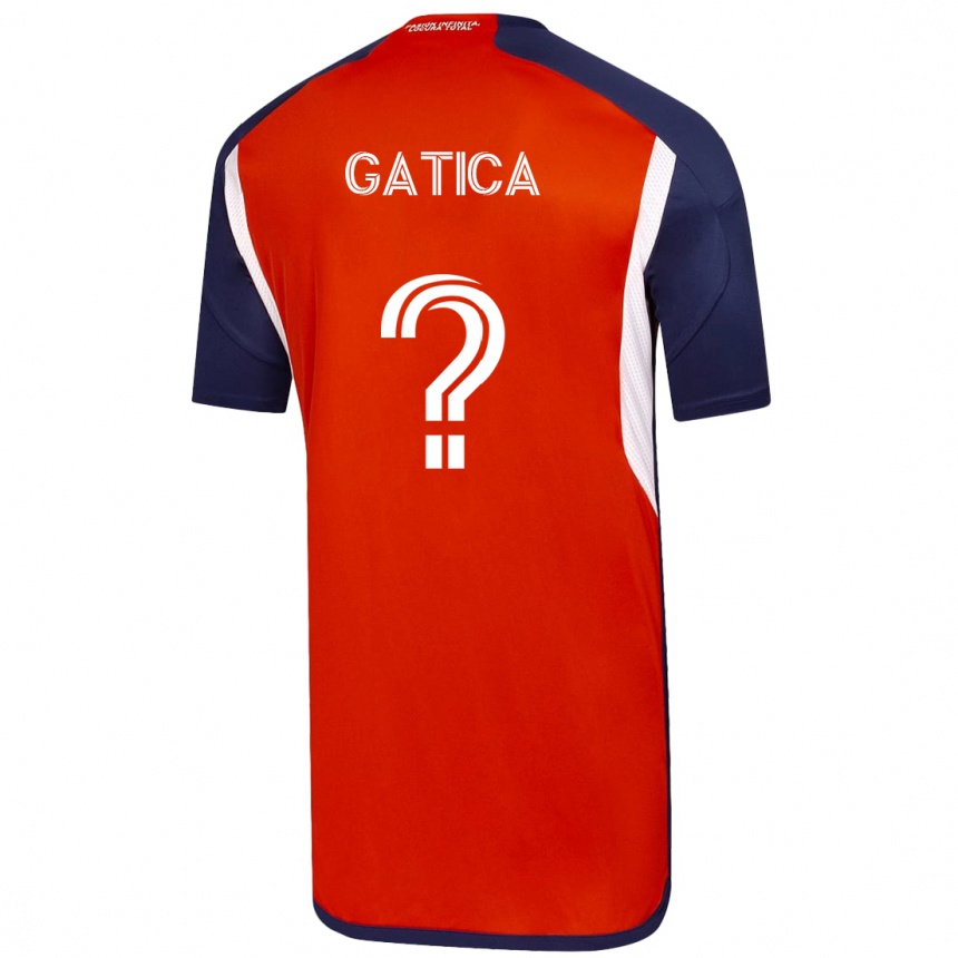 Kinder Fußball José Gatica #0 Weiß Auswärtstrikot Trikot 2023/24 T-Shirt Luxemburg